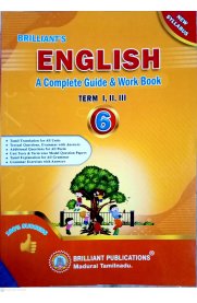 6th Standard English [A Complete Guide&Work Book] Guide [Based On the New Syllabus 2020-2021]