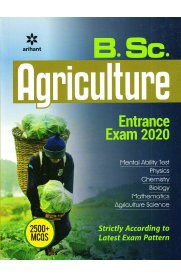B.Sc. Agriculture Entrance Exam Book