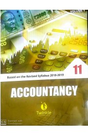 11th Twinkle Accountancy [Vol-I] Guide [Based On the New Syllabus 2020-2021]