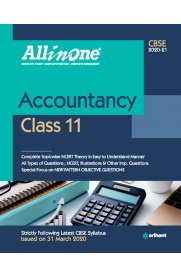 11th Arihant All in One Accountancy Guide [Based On the New Syllabus 2020-2021]