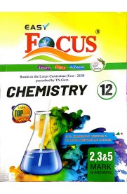 12th Focus Chemistry 2,3&5 Mark Q-Answers Complete Guide [Based On the New Syllabus]