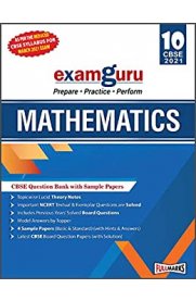 10th CBSE Exam Guru Mathematics Guide [Based On the New Syllabus 2020-2021]