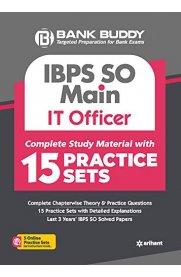 15 Practice Sets IBPS SO Main IT Officer Exam Book