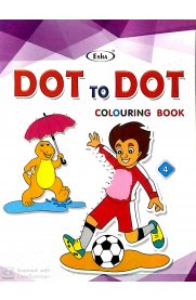 Esha Dot to Dot Colouring Book 4