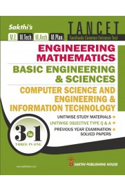 TANCET ME Computer Science Engineering & Information Technology, Basic Engineering & Sciences, Engineering Maths [3 in 1]