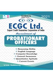 ECGC [Export Credit Guarantee Corporation of India] Probationary Officers [PO] Exam Book