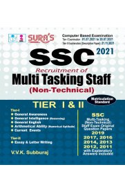 Sura SSC Multi Tasking Staff [Non Technical] Exam Book