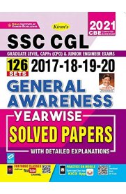 Kiran SSC CGL General Awareness Yearwise Solved Papers [2017, 2018, 2019, 2020]