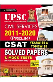 Kiran UPSC Civil Services Prelim CSAT Yearwise and Topicwise Solved Papers [2011 2020]