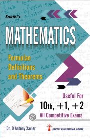Mathematics [Formulae, Definitions and Theorems]