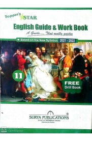 11th Surya Topper& Star English Guide&Work Book [Based On the New Syllabus]