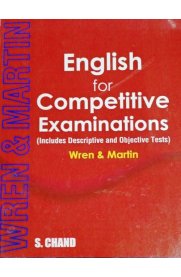 English for Competitive Examinations [Includes Descriptive and Objective Tests]