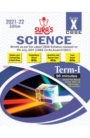 10th Sura CBSE Science MCQs Chapterwise Guide [Term-I]