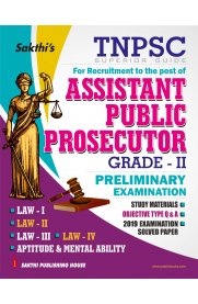 Tnpsc Assistant Public Prosecutor Grade - II Preliminary Exam Study Materials & Objective Type Q & A
