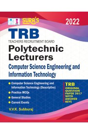 TRB Polytechnic Lecturers Computer Science Engineering and Information Technology Exam Book