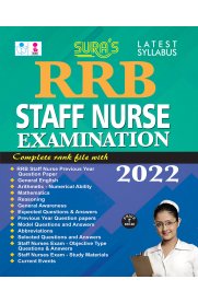 RRB Staff Nurse Exam Book