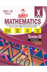 10th Sura CBSE Mathematics MCQs Chapterwise Guide [Term-II]