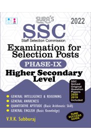 SSC [Staff Selection Commission] Examination for Selection Posts Phase IX 9 Higher Secondary Level Exam Book
