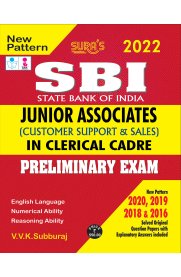 SBI Junior Associates [Customer Support & Sales] Clerical Cadre Prelims Exam Book