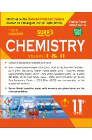 11th Sura Chemistry [Vol-I&II] Guide [Based On the Reduced 2021 Syllabus]