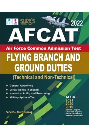 AFCAT [Air Force Common Admission Test] Flying Branch and Ground Duties [Technical and Non-Technical] Exam Book