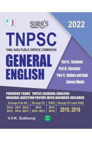 TNPSC General English [Group II,IIA,IV & VAO] Exam Book