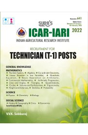 ICAR-IARI Technician T-1Posts Exam Book
