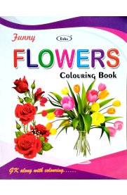 Esha Funny Flowers Colouring Book