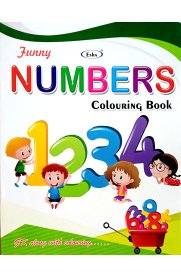 Esha Funny Numbers Colouring Book