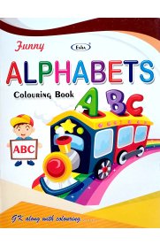Esha Funny Alphabets Colouring Book