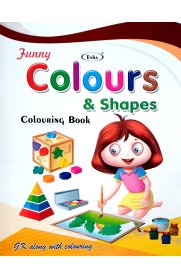 Esha Funny Colours & Shapes Colouring Book
