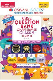 9th Oswaal CBSE Hindi-B Question Bank Term-II [Based On the 2022 Syllabus]
