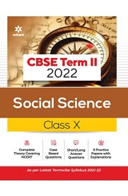 10th Arihant CBSE Social Science Guide Term-II [Based On the 2022 Syllabus]