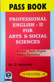 Pass Book Professional English - II For Arts & Social Sciences