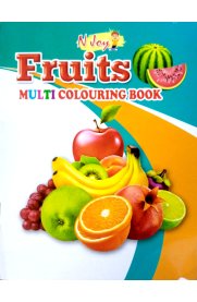 N Joy Fruits Multi Colouring Book