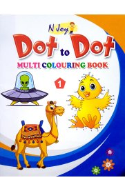 N Joy Dot to Dot Multi Colouring Book 1