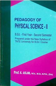 Pedagogy Of Physical Science Part - II