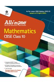 10th Arihant All in One Mathematics Guide [Based On the New Syllabus 2022-2023]