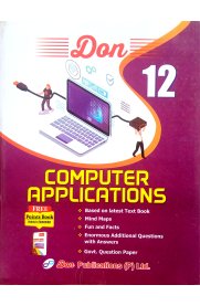 12th Don Computer Applications Guide [Based On the New Syllabus 2022-2023]