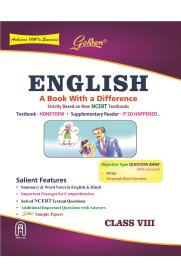 8th Standard CBSE English Guide [Based On the New Syllabus 2022-2023]