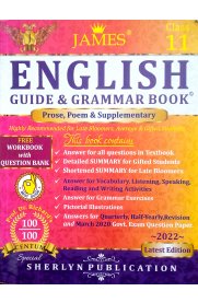 11th James English Guide Grammar Book&Work Book [Based On the New Syllabus 2023-2024]