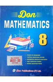 8th Don Mathematics Guide [Based Othe New Syllabus 2022-2023]