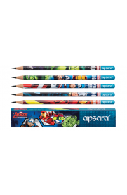 Apsara Designer Extra Dark Pencils (Design: Marvel Avengers, Packing: Pack of 100)