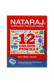Natraj Colour Pencils (Shades: 12)