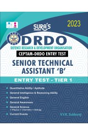 DRDO CEPTAM Senior Technical Assistant - B Entry Test - Tier I Exam Book