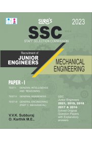 SSC Junior Engineers Mechanical Engineering Paper I Exam Book