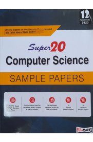 12th Standard Super 20 Sample Papers Computer Science [Based On the New Syllabus 2023]