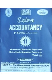 11th Deiva Accountancy Question bank [2023]