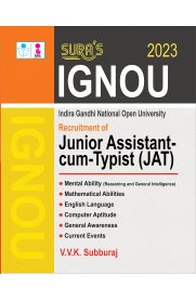 SURA'S  IGNOU Recruitment Of Junior Assistant-Cum-Typist [JAT]2023