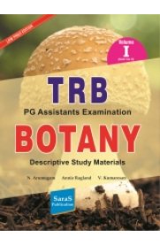 Saras TRB PG Assistant Exam Botany [Volume 1 unit 1 to v ] 2023
